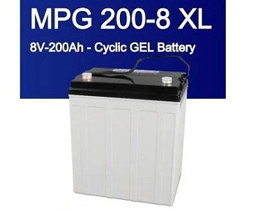 Аккумуляторная батарея 8В 200 Ач - AGM MPG 200-8 XL