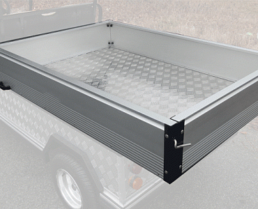 Длинная грузовая платформа